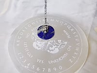 Lapis Lazuli Pendulum Swinging.mp4
