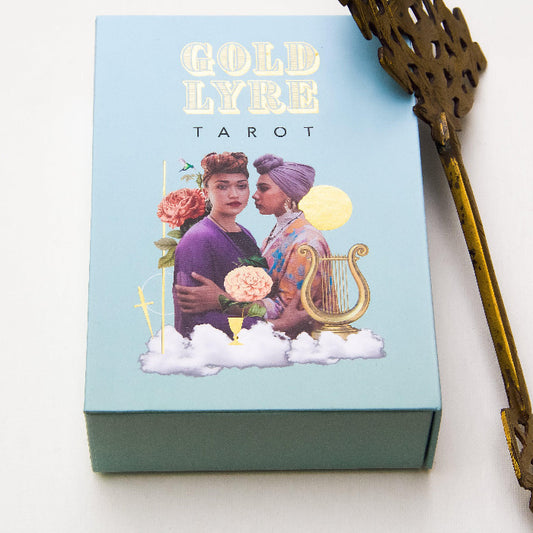 Gold Lyre Tarot - Chai Bunny